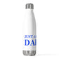 Just a kid from Darien 20oz Insulated Bottle
