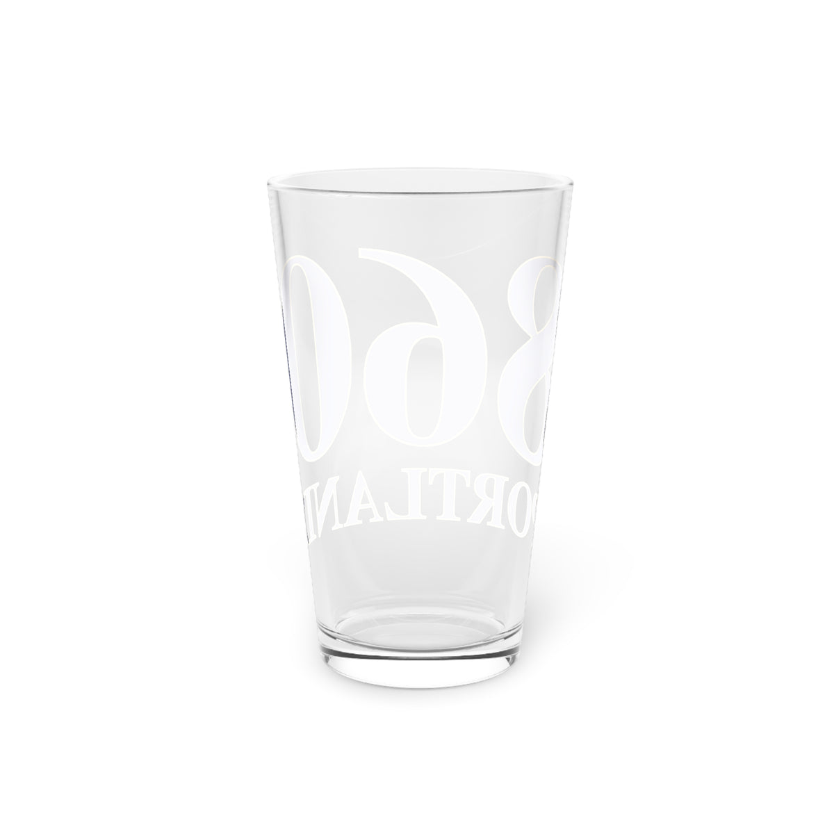 860 Portland Pint Glass, 16oz