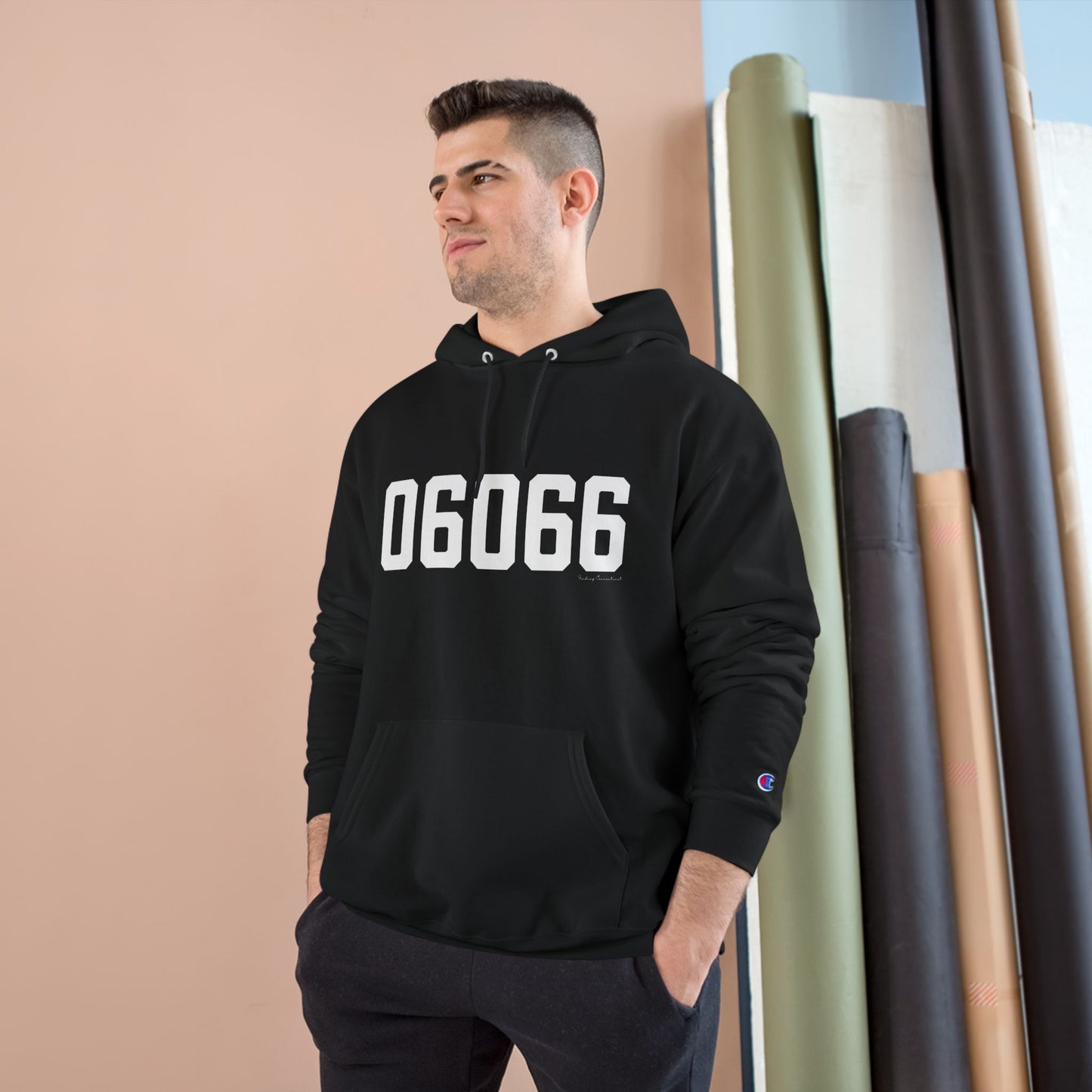 06066 Vernon CT Zip Code Champion Hoodie