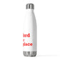Branford is My Happy Place  20 oz Insulated Bottle