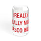 I Really Really Miss Sasco Hill Sipper Glass, 16oz