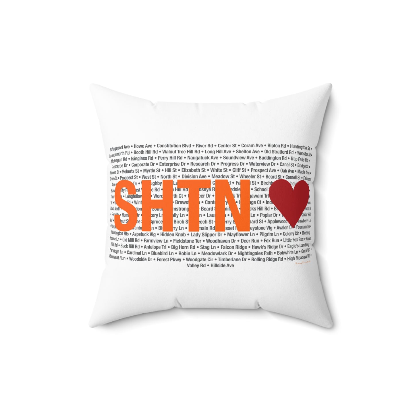 Shelton Love Spun Polyester Square Pillow