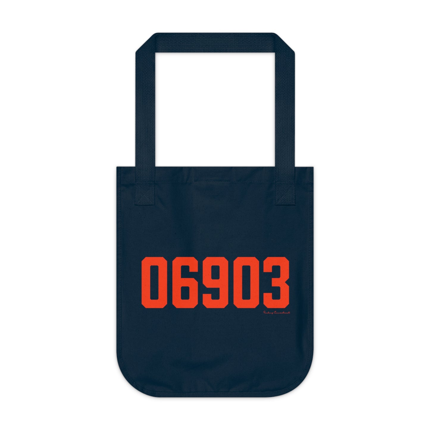 06903 Stamford Connecticut Zip Code Organic Canvas Tote Bag