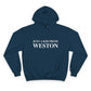 Just a kid from Weston Champion Hoodie