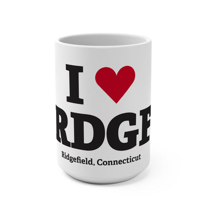 I Heart RDGF Mug 15oz