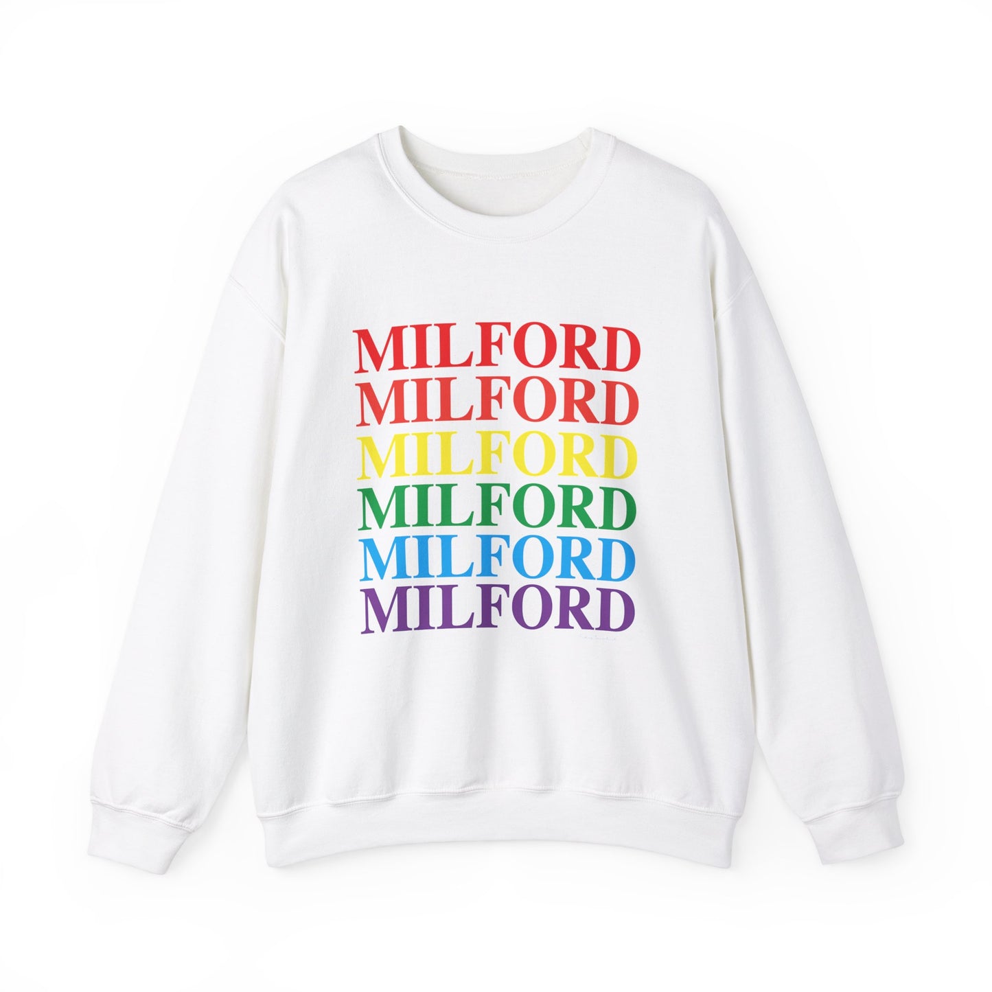 Milford Pride Unisex Heavy Blend™ Crewneck Sweatshirt