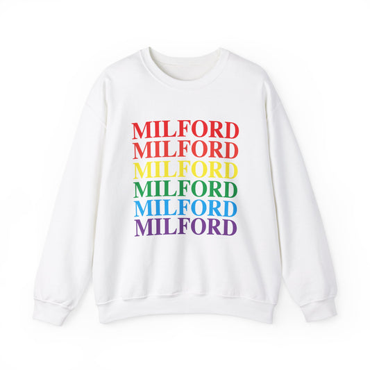 Milford Pride Unisex Heavy Blend™ Crewneck Sweatshirt