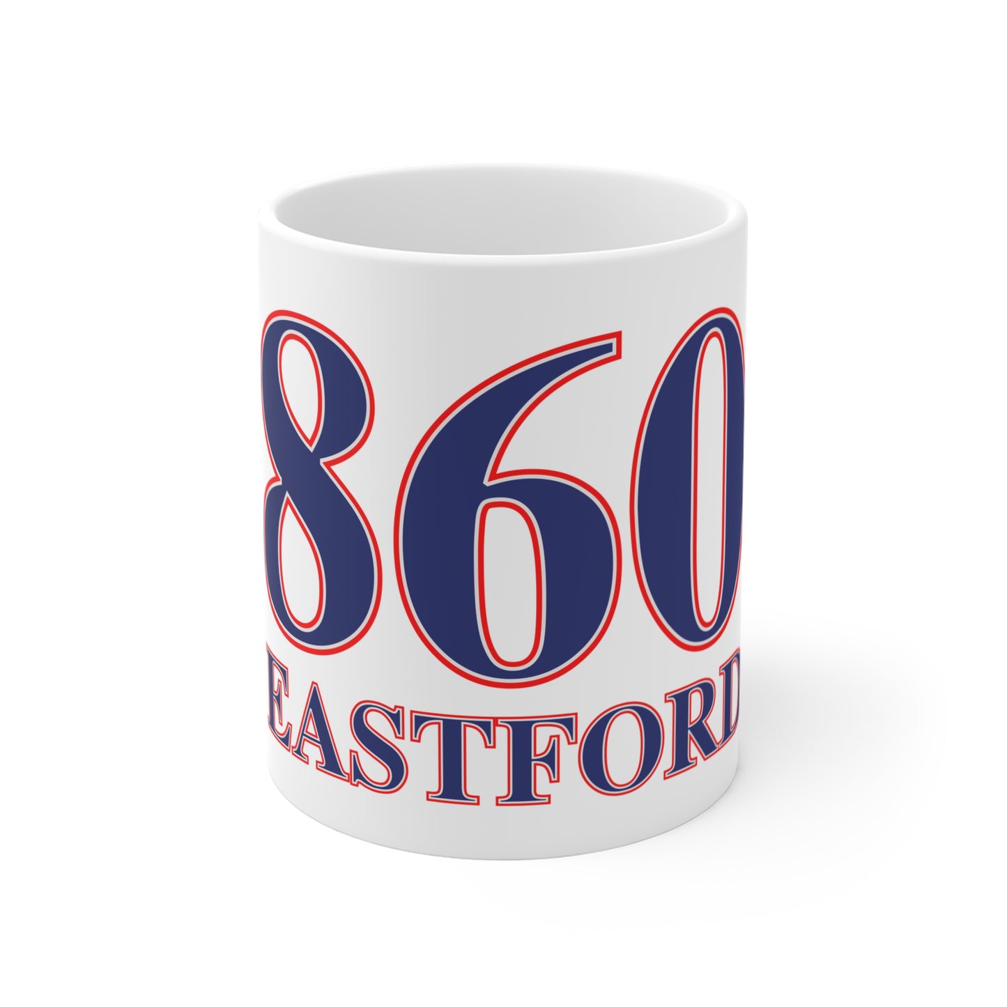 860 Eastford Red, White & Blue Mug 11oz