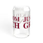 Just a kid from Greenwich Sipper Glass, 16oz