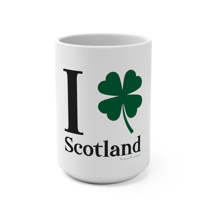 I Clover Scotland Mug 15oz