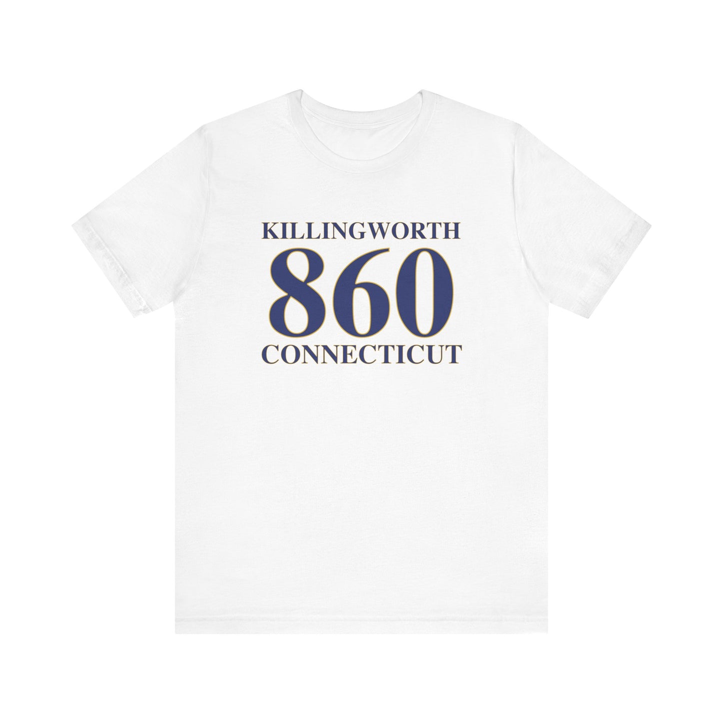 Killingworth 860 Connecticut Unisex Jersey Short Sleeve Tee