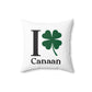 I Clover Canaan Spun Polyester Square Pillow