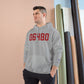 06480 Portland Connecticut Zip Code Champion Hoodie