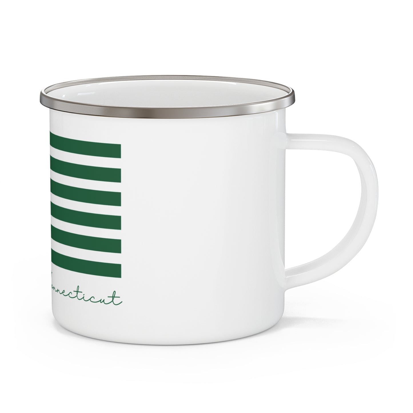 New Milford Connecticut St. Patrick’s Day Flag Enamel Camping Mug