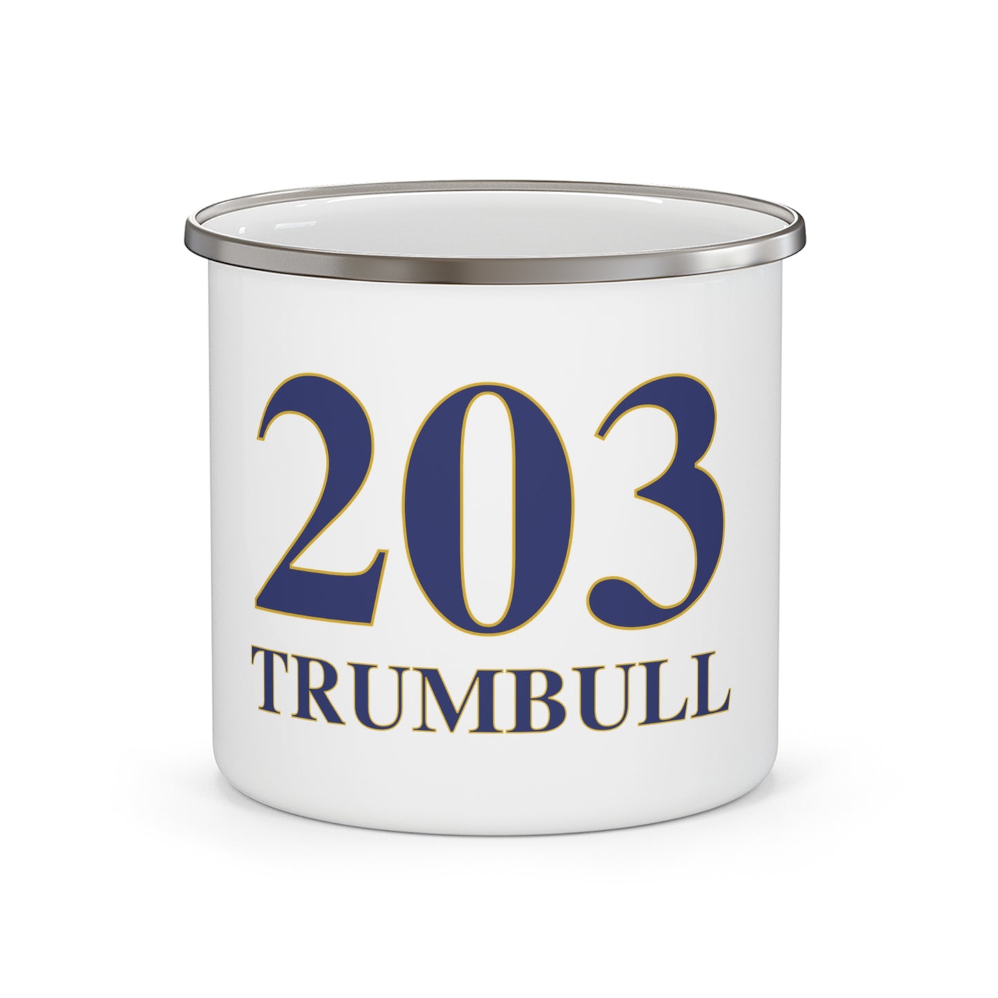 203 Trumbull Enamel Camping Mug