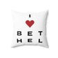 Bethel Vision Spun Polyester Square Pillow