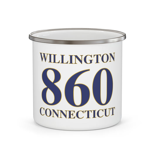Willington 860 Connecticut Enamel Camping Mug