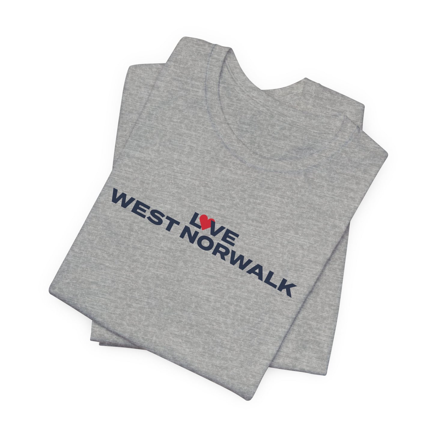 Love West Norwalk Unisex Jersey Short Sleeve T-Shirt