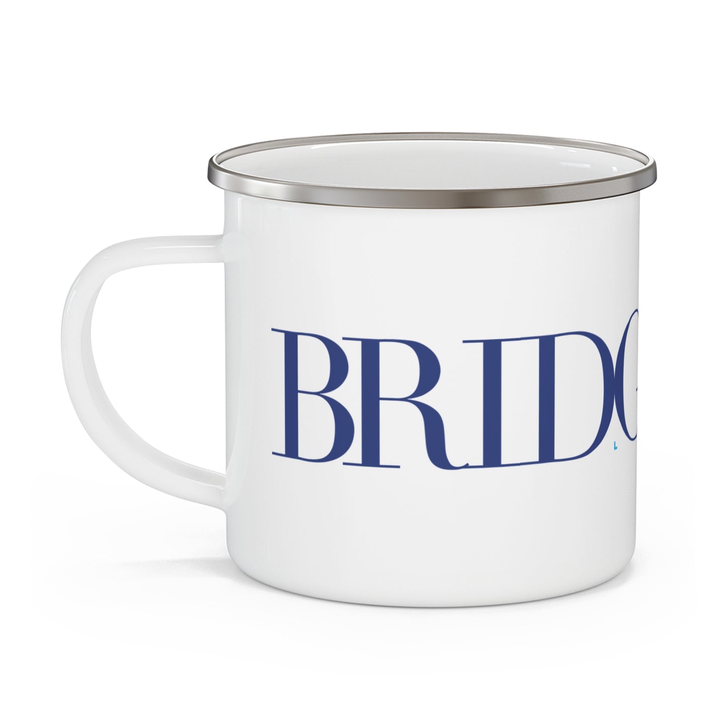 41 Tilt Bridgeport Enamel Camping Mug