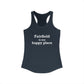 Fairfield Is My Happy Place Women's Ideal Racerback Tank Top