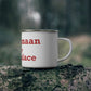 New Canaan Is My Happy Place Enamel Camping Mug