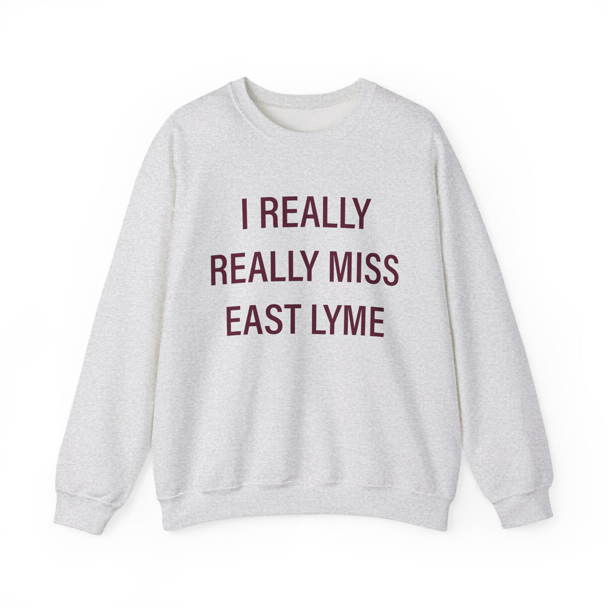 I Really Really Miss East Lyme Unisex Heavy Blend™ Crewneck Sweatshirt
