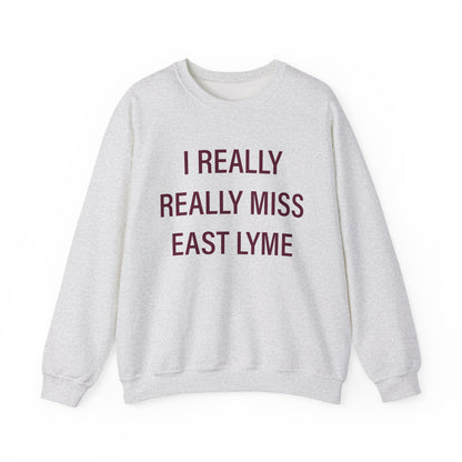 I Really Really Miss East Lyme Unisex Heavy Blend™ Crewneck Sweatshirt
