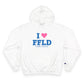 I Heart FFLD Champion Hoodie