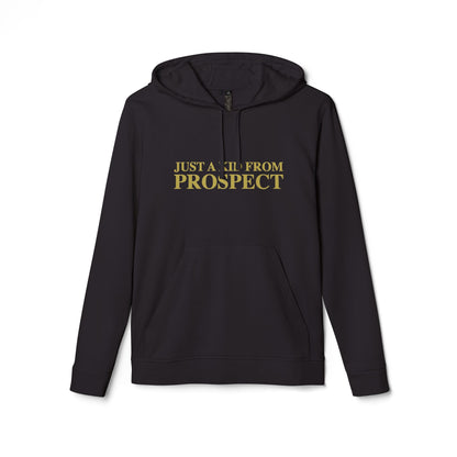 Just a kid from Prospect adidas Unisex Fleece Hoodie
