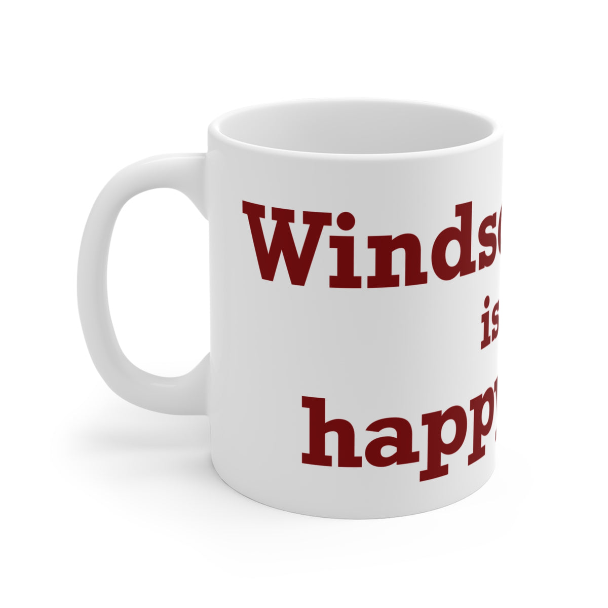 Windsor Locks is My Happy Place Mug 11oz