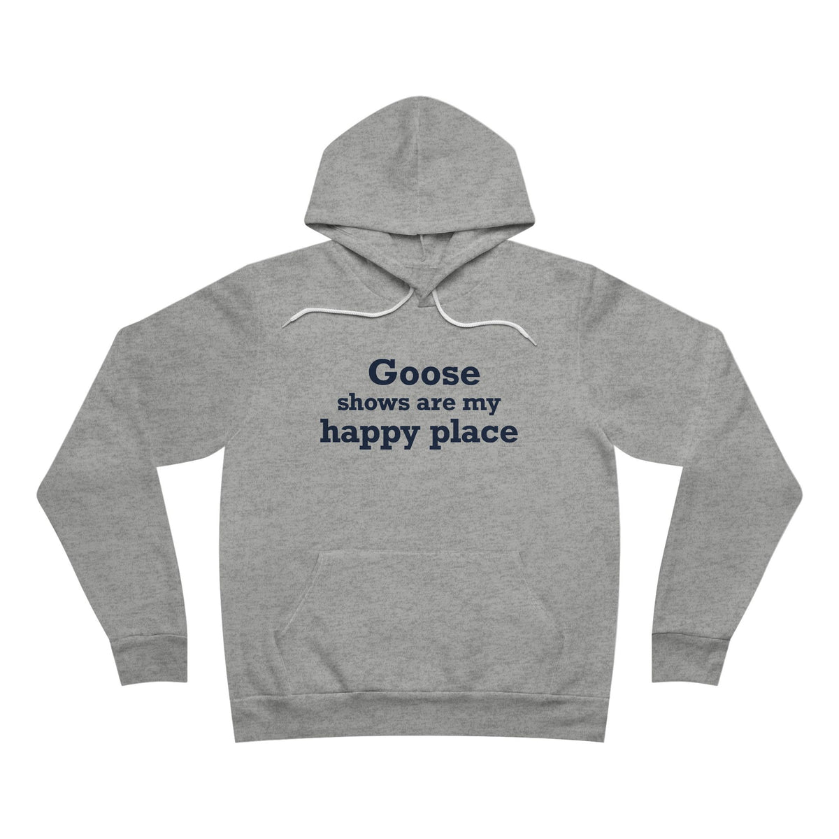 Goose hows are my Happy Place  - Blue Unisex Sponge Fleece Pullover Hoodie