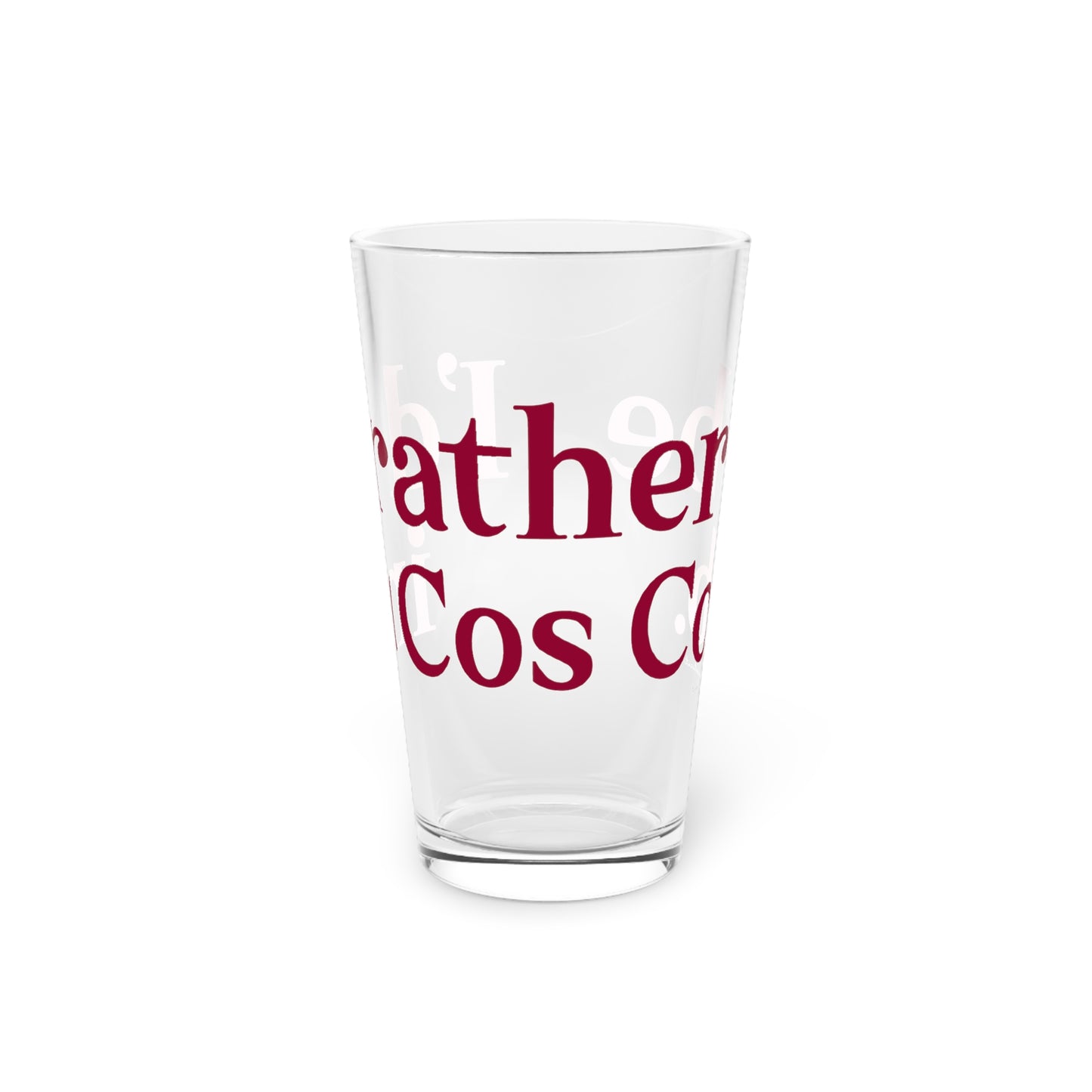 I’d rather be in Cos Cob Pint Glass, 16oz
