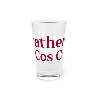 I’d rather be in Cos Cob Pint Glass, 16oz