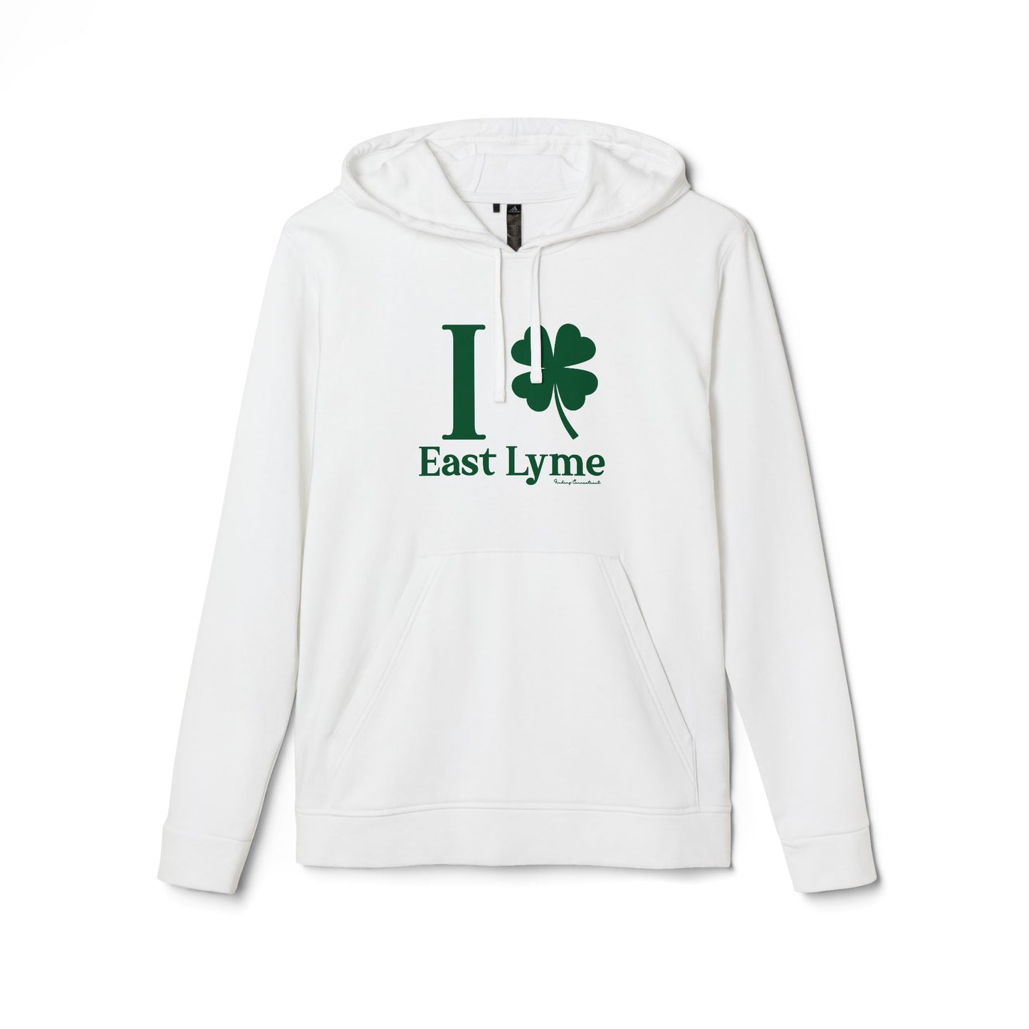 I Clover East Lyme adidas Unisex Fleece Hoodie