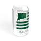 Old Lyme Connecticut St. Patrick’s Day Flag Sipper Glass, 16oz