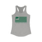 New Britain Connecticut St Patrick’s Day Flag Women's Ideal Racerback Tank Top