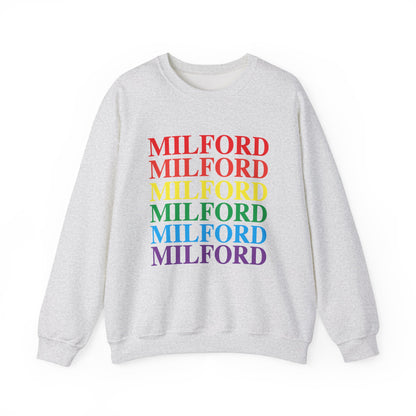 Milford Pride Unisex Heavy Blend™ Crewneck Sweatshirt