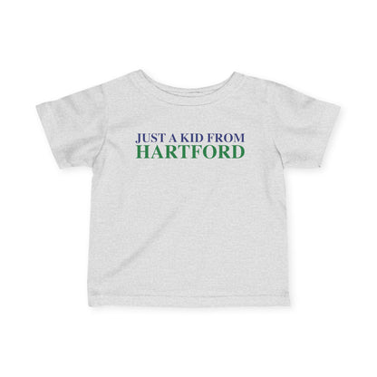 Just a kid from Hartford Infant Fine Jersey T-Shirt