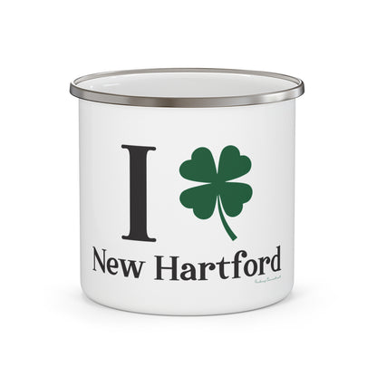 I Clover New Hartford Enamel Camping Mug