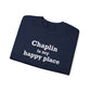 Chaplin is My Happy Place Unisex Heavy Blend™ Crewneck Sweatshirt