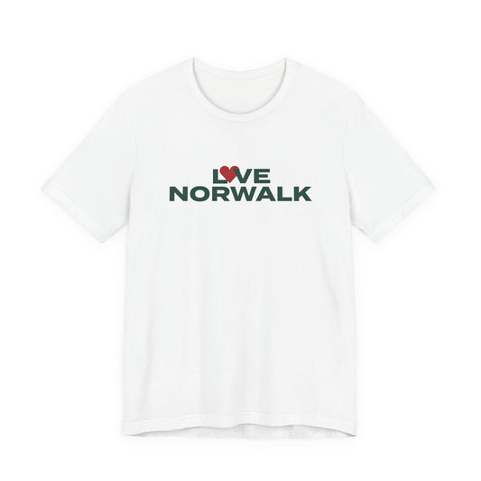 Love Norwalk Unisex Jersey Short Sleeve T-Shirt