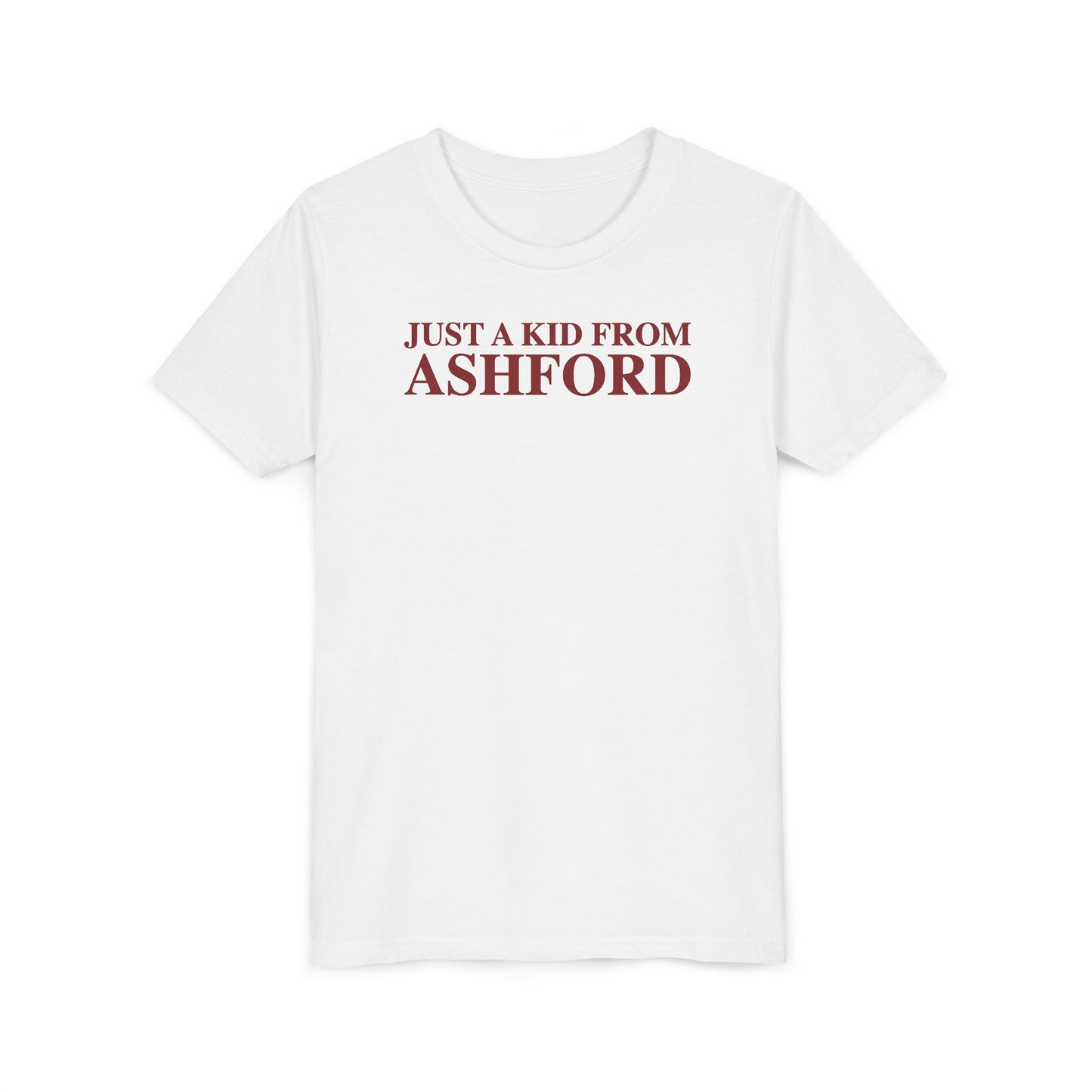 Just a kid from Ashford Youth Short Sleeve T-Shirt