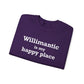 Willimantic is My Happy Place Unisex Heavy Blend™ Crewneck Sweatshirt