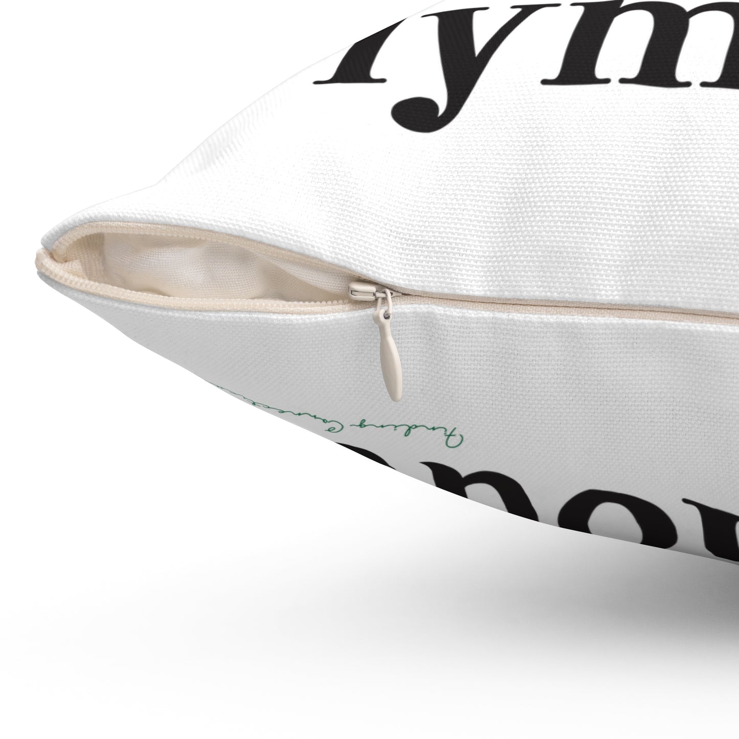 I Clover Plymouth Spun Polyester Square Pillow