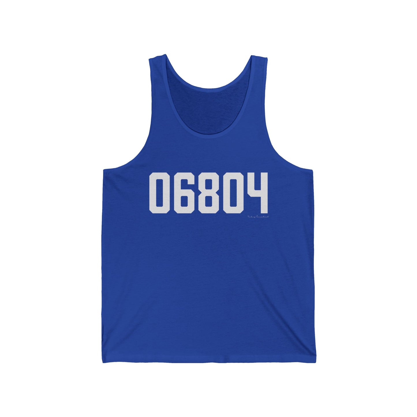 06804 Brookfield CT Zip Code Unisex Jersey Tank Top