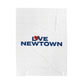 Love Newtown Velveteen Plush Blanket