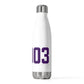 06903 Stamford Connecticut Zip Code 20oz Insulated Bottle