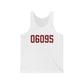 06095 Windsor Connecticut Zip Code Unisex Jersey Tank Top
