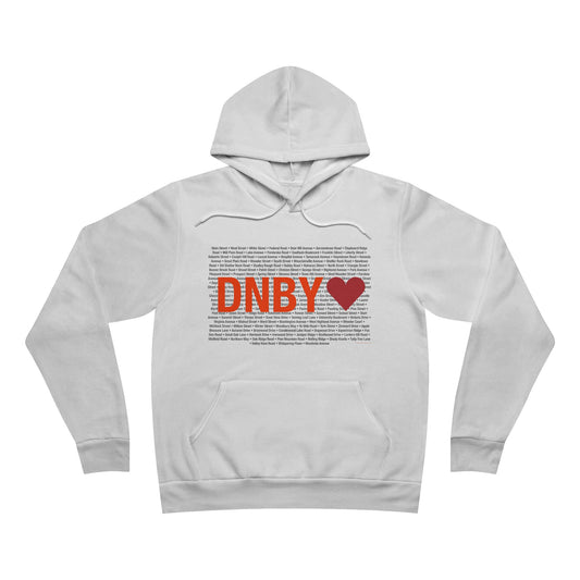 Danbury Love Unisex Sponge Fleece Pullover Hoodie