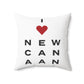New Canaan Vision Spun Polyester Square Pillow